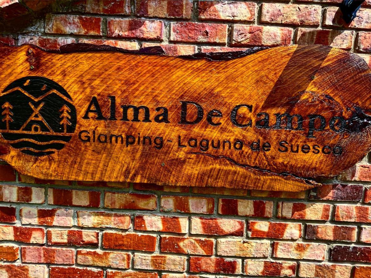 Alma De Campo Glamping - Laguna De Суэска Экстерьер фото