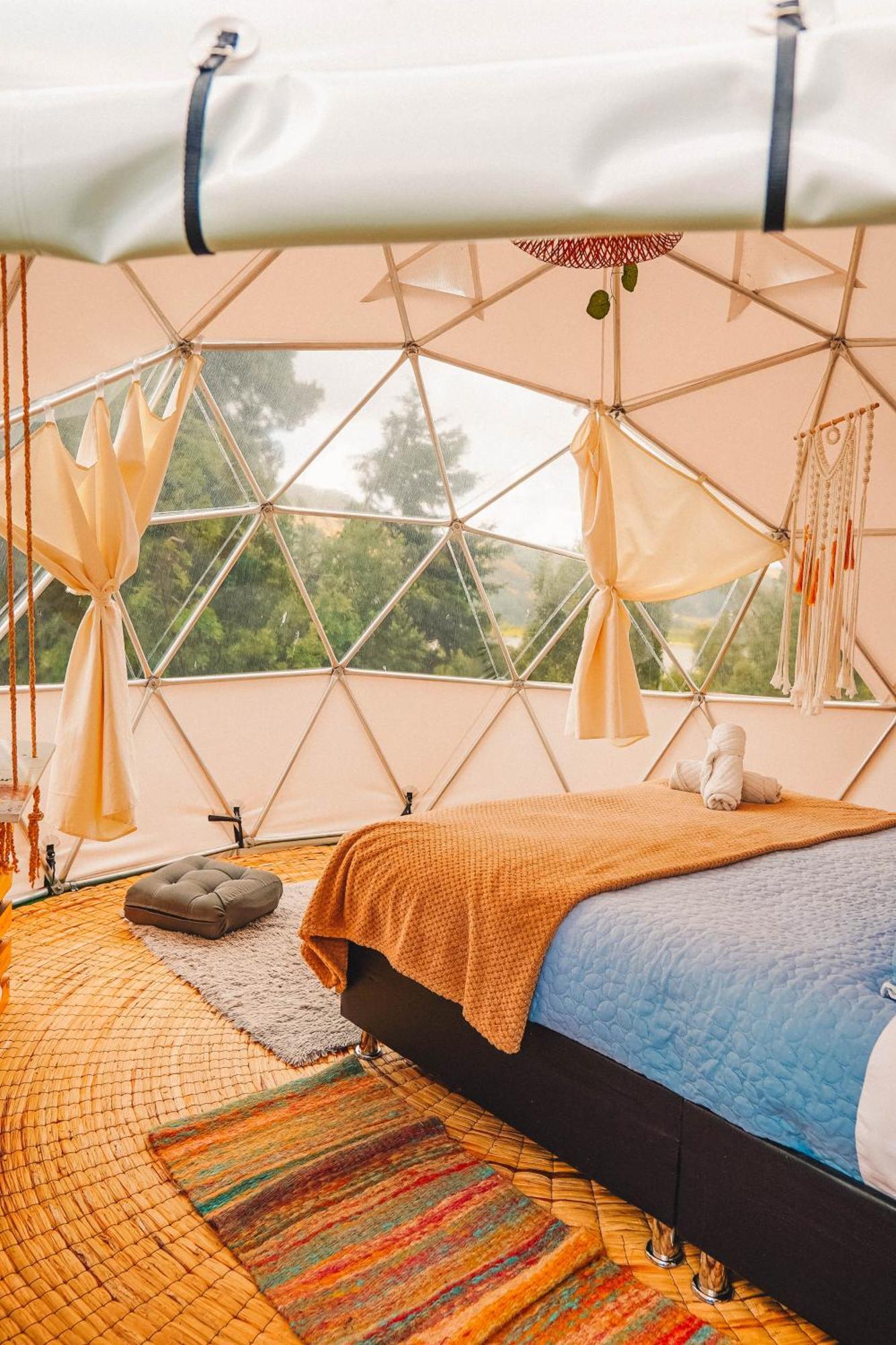 Alma De Campo Glamping - Laguna De Суэска Экстерьер фото